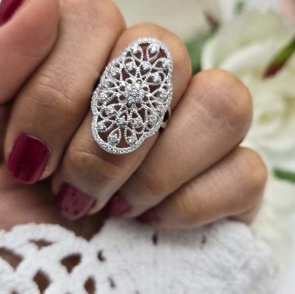 ♥️ EVA STATEMENT RING - Picture 6 of 8